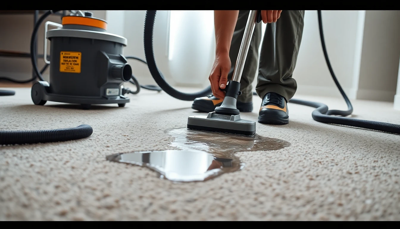 Carpet Water Damage Restoration